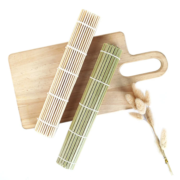 K&B Japanese Style 100% NaturaL Bamboo Sushi Making Kit Custom Sushi Maker Roll Mat