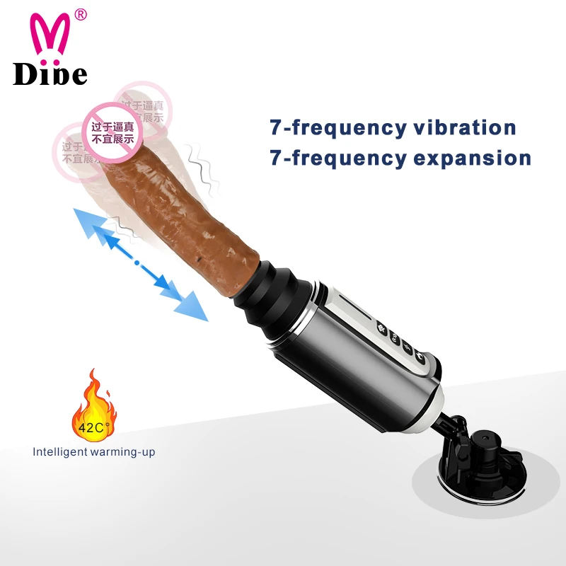 women insert vagina penis vibrator automatic sex dildo machine