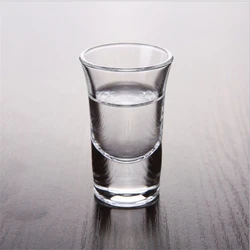 Wholesale 2 oz tequila shot glass custom shot glass with display case