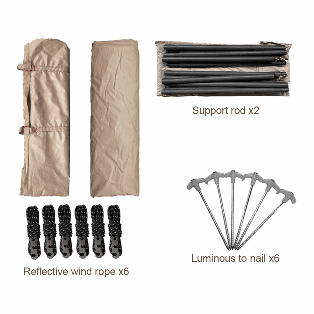 Палатка для кемпинга, уличная тентовая палатка, беседка, тент от дождя, Стояночная занавеска