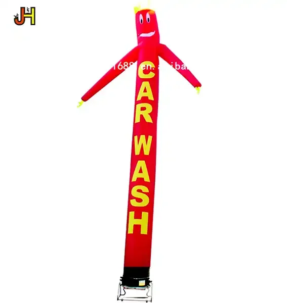 Oxford Cloth Material Inflatable Sky Air Dancer Car Wash Tube Man