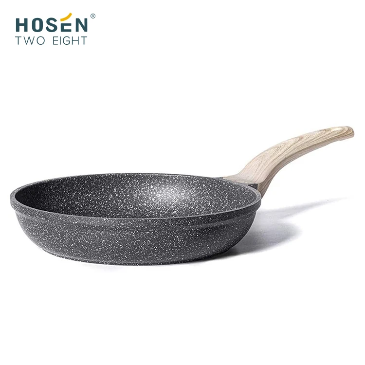 Amazon Same Paragraph Hot Sale Granite Non Stick Induction Cooker Egg Frying Pan Cookware Kitchenware Skillet Pots And Pans Set