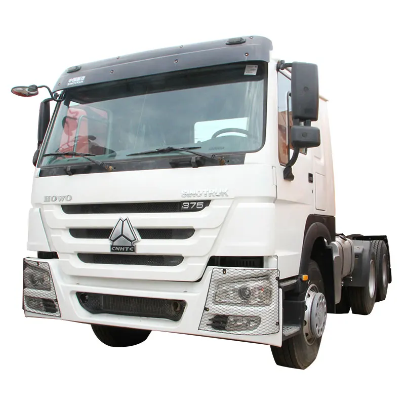 China Factory Price Sinotruk Howo 6x4 10 Tires 371hp/375hp Used Tractor Truck With Sinotruck Engine