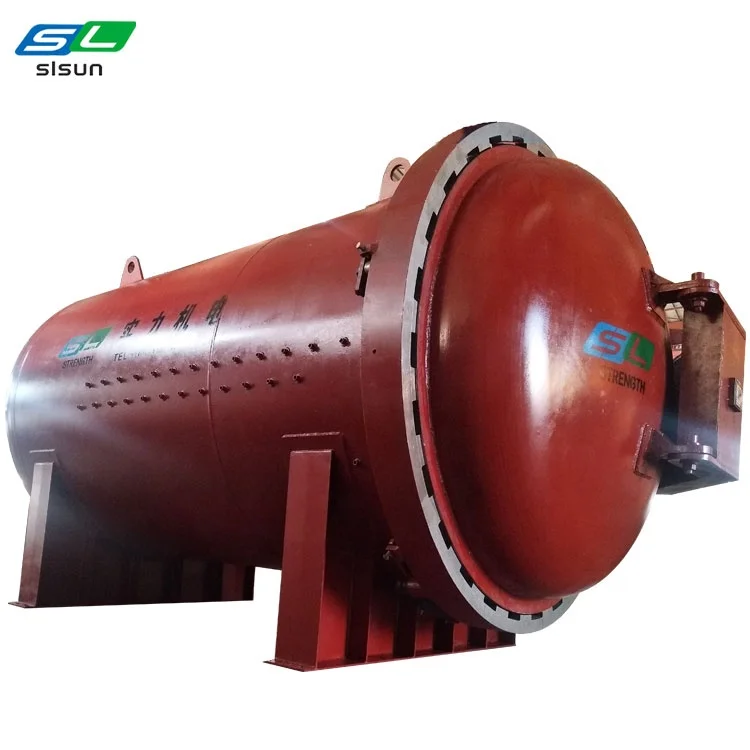 PED Certificate Customized Oven for Carbon Fiber 2MPa Industrial Steel Autoclave for Carbon Fiber