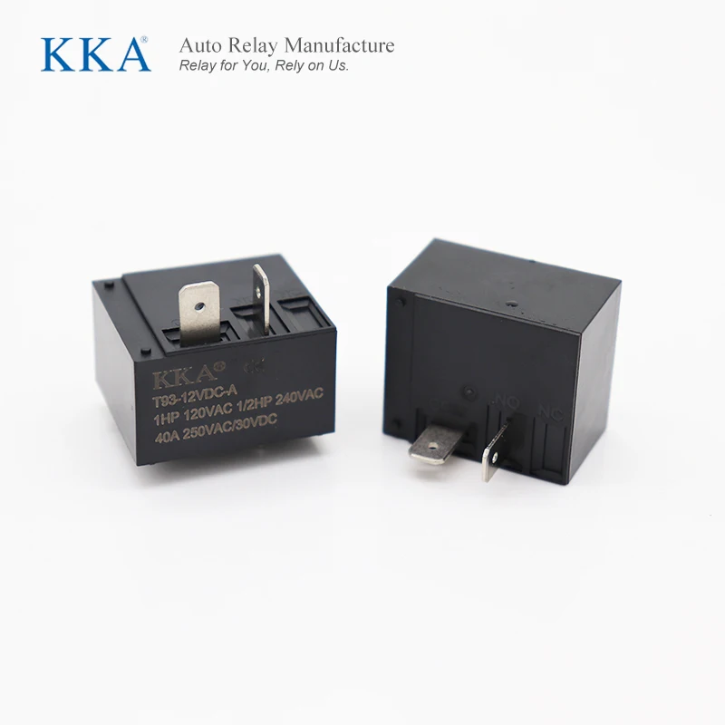 KKA-T93 30A 4Pin 250VAC SPDT Power Relay for Auto/Household