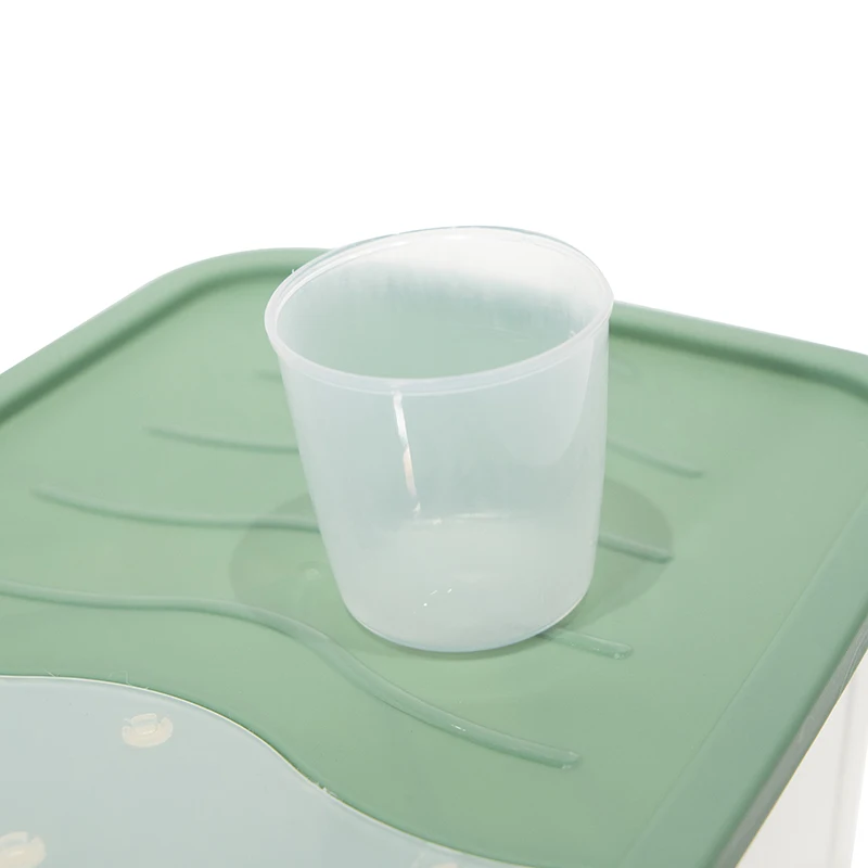 E-friendly  airtight rice container PPkitchen 20kg 25 kg rice storage container