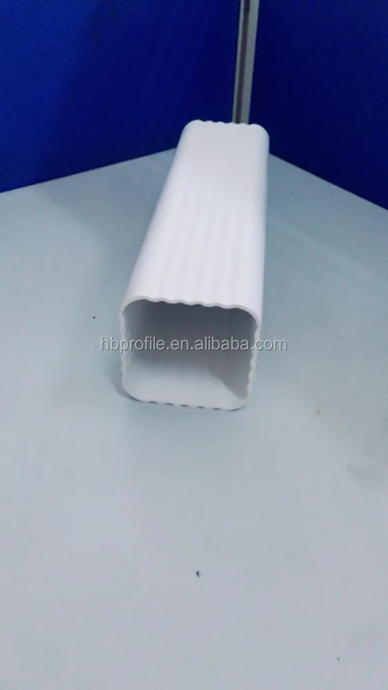PVC Rain water Gutter/Factory Sale PVC Rain Gutter Light weight easy installation fascia panels