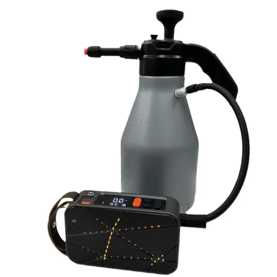 Electric Foam Sprayer  Electric Pressurized Foam Sprayer for Car Washing,Foam Sprayer Suitable for Home, Garden and Car Beauty