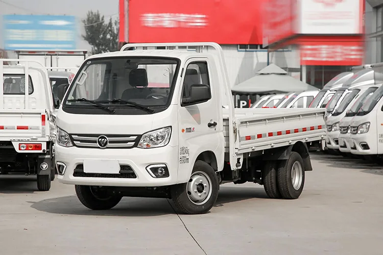 Небольшой грузовой автомобиль с низкой платформой Foton 4x2 бортовой мини-грузовой для продажи