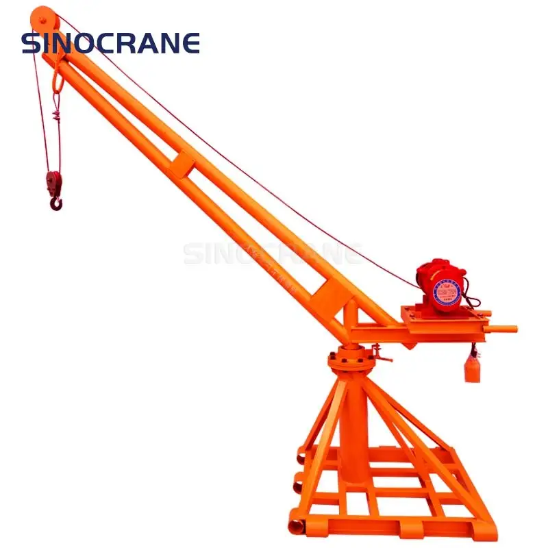 Portable Mini 360 Degree Rotate Arm Cranes 100KG 200KG 400KG 600KG Lifting Goods