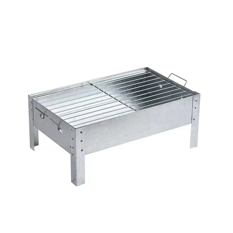 Simple Iron Sheet Barbecue Oven Barbecue Charcoal Grill