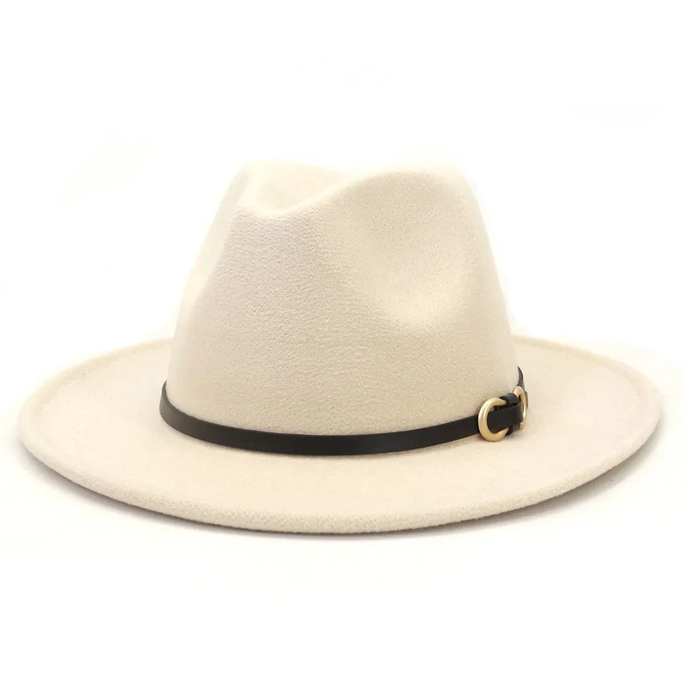 2022 фетровая шляпка шерстяная шапки по Вашему заказу оптовой цены большая шляпа с Широкими Полями Фетровая шляпка шерстяная головные уборы унисекс фетр шерстяные Панама шляпа мужская и женская шляпа с широкими полями