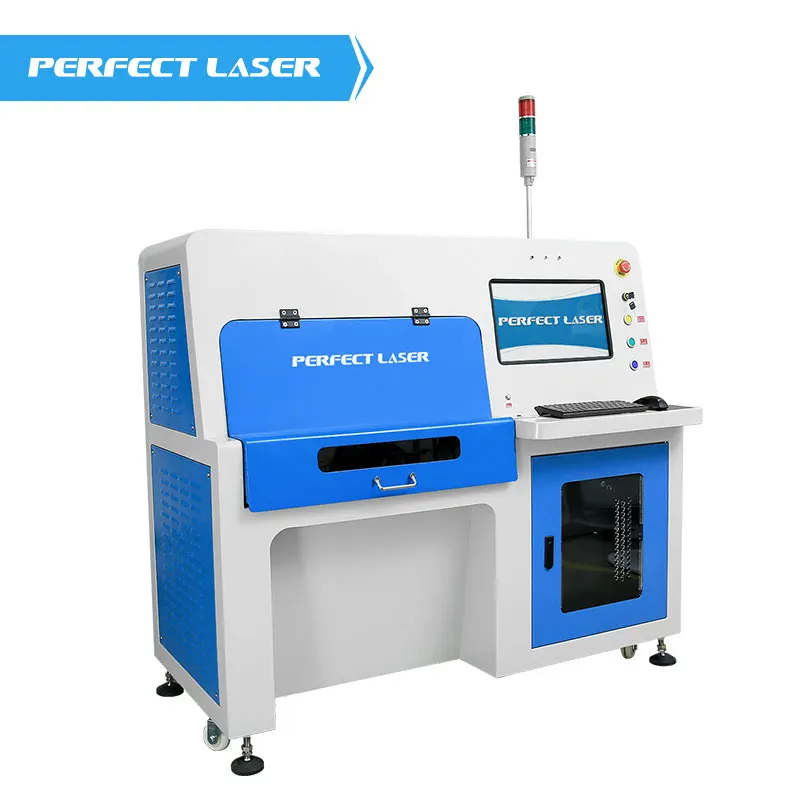 Automatic Laser Scribing Machine Solar Cell Fiber Laser Wafer  Cutting Machine