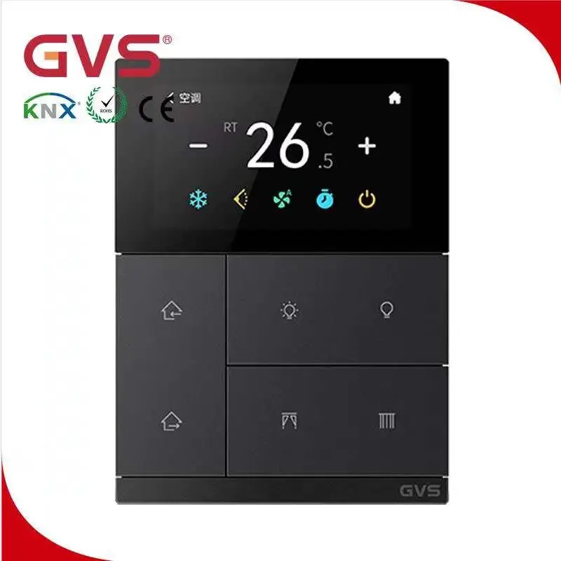 2022 Guangzhou Video Star GVS K-bus EIB KNX  Zigbee Home Automation Gateway Touch Screen Controller Smart Home Automation System