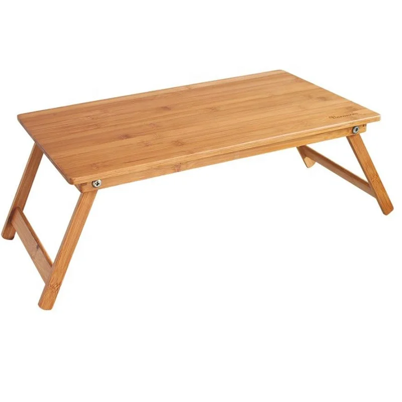Portable Foldable Bamboo and Wood Picnic Table for Outdoor Dining Furniture Use