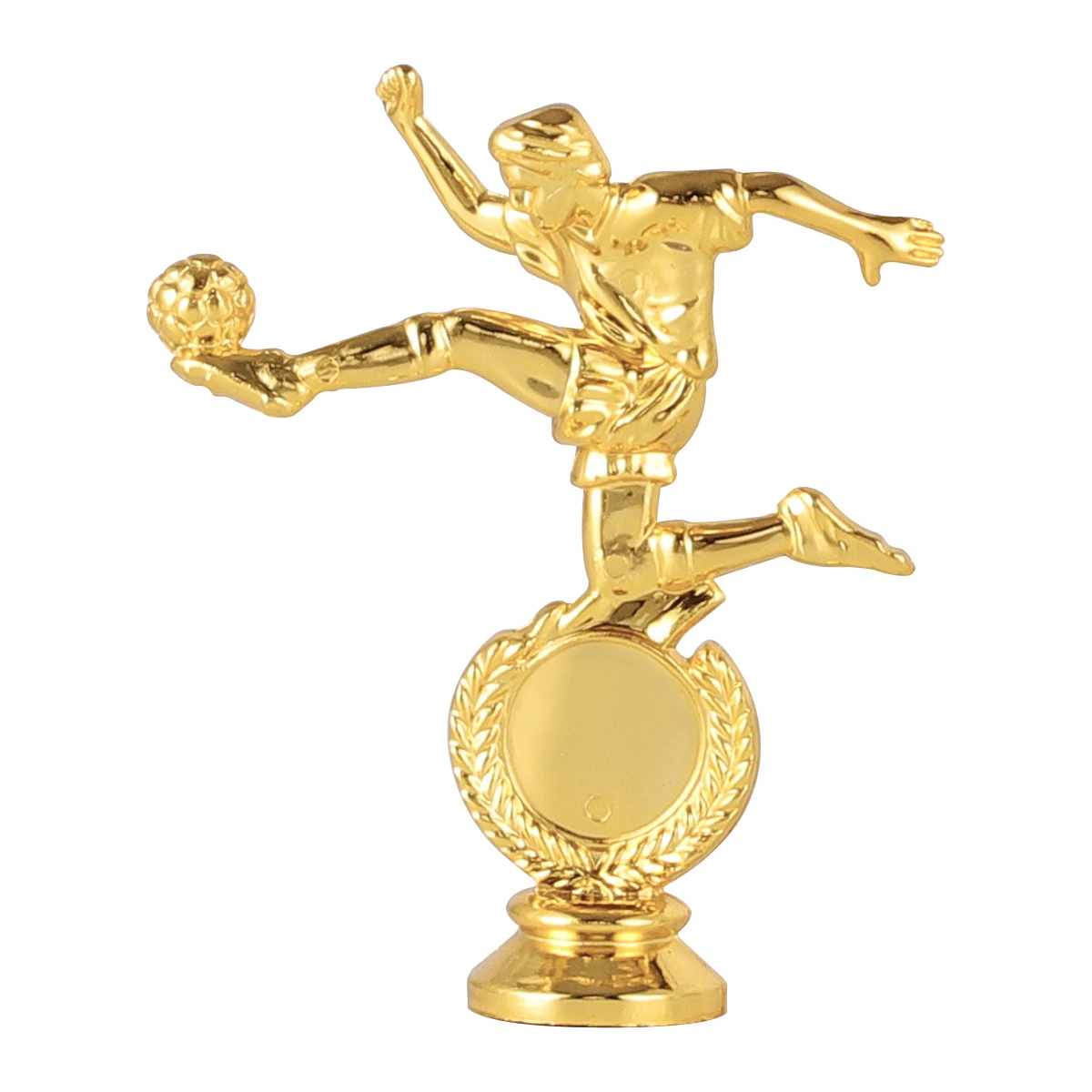 Высококачественные Позолоченные Запчасти для трофеев футболистов ABS с настройкой GZ28