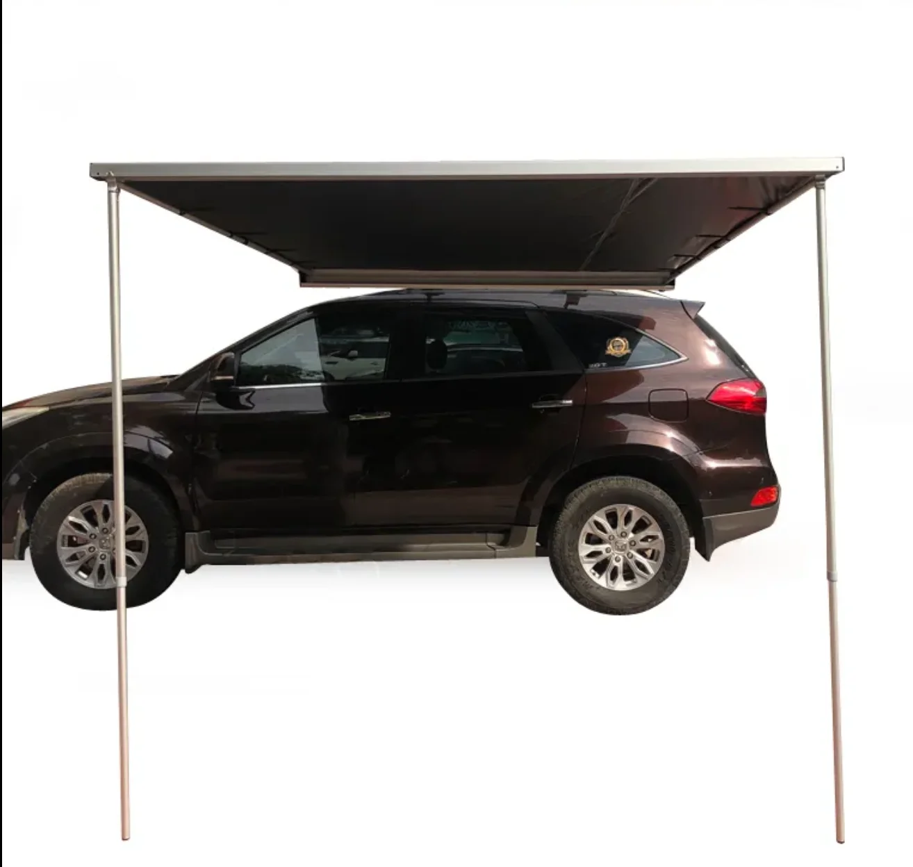 Alloy Shell Car Roof Side Tent Rainproof Sun Shade Outdoor Camping Car Side Retractable Awning Oxford Fabric car awning