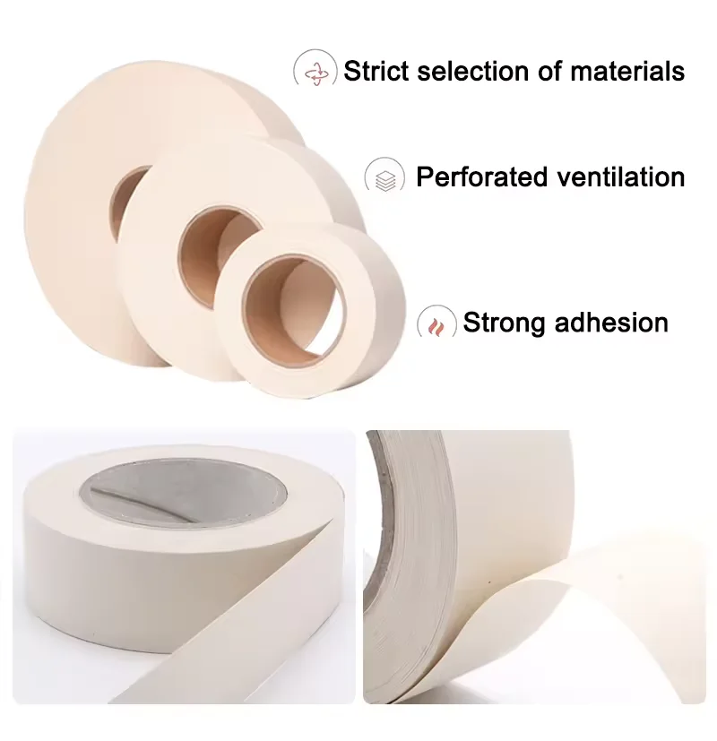 ANTI Hot Sale Custom Flexible Plasterboard Drywall Joint Paper Tape 5cm/5.2cm Drywall Joint Gummed Paper Tape For Gypsum Board