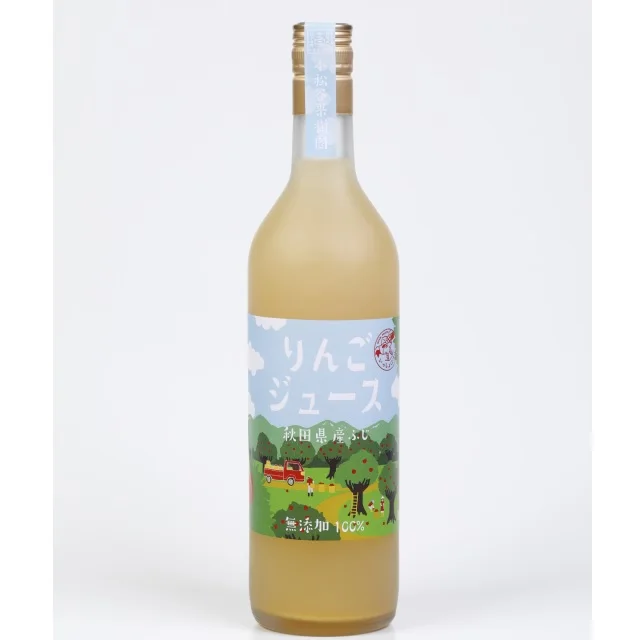 Flavored Sweet Fruit Apple Juice Non Alcoholic Drinks In Bottle