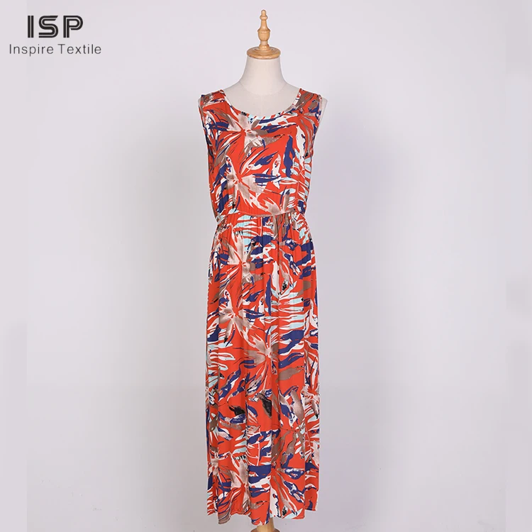 Top selling 2020 somali bati dress spun  rayon printed woven fabric