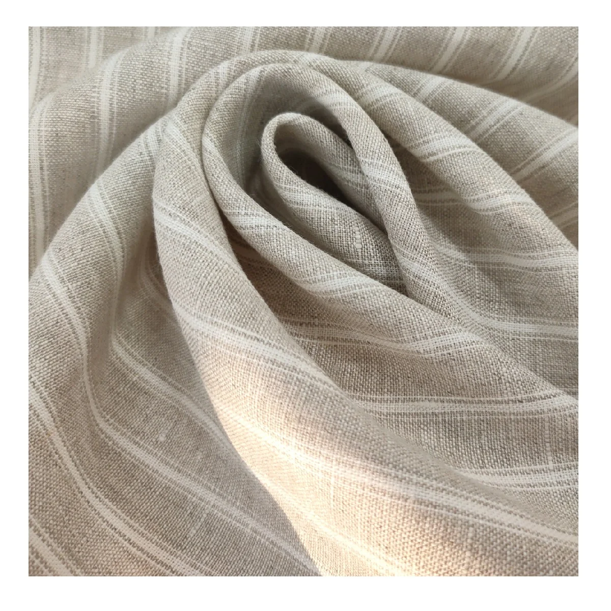 high quality 100% linen fabric Yarn dyed for shirt and dress 100% linen fabric
