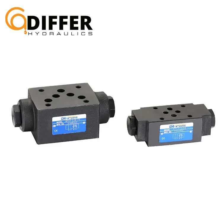 DI-FONG products YUKEN series MSW-01 Throttle and check modular valves hydraulic modular valve MSA-01 MSB-01