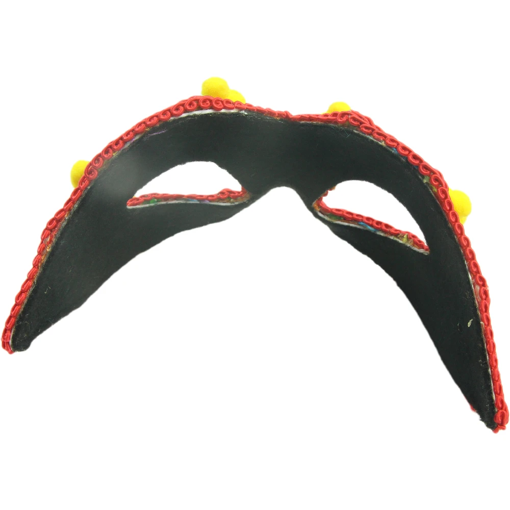 Sexy Colorful Venetian Masquerade Mask Halloween Prom Carnival Fancy Flannel Half Face Eye Mask