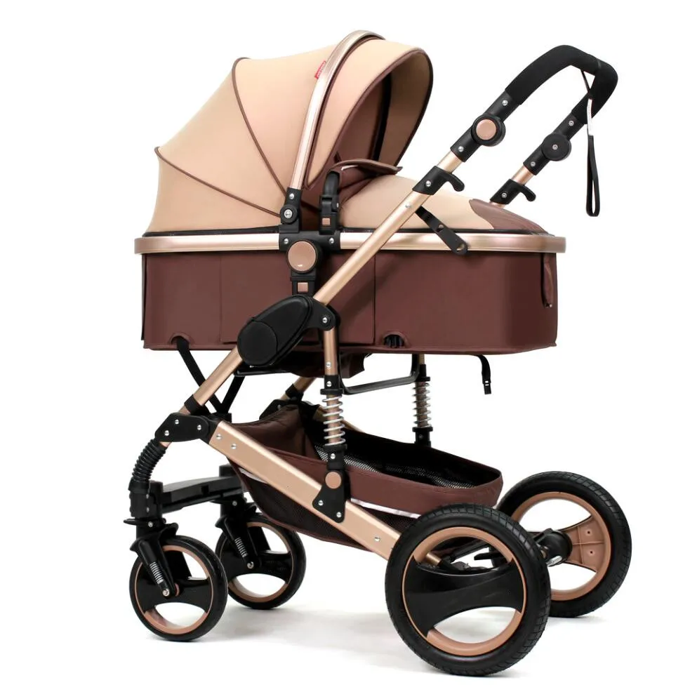 Custom Luxury 3 in 1 Baby Stroller Pram Multifunctional