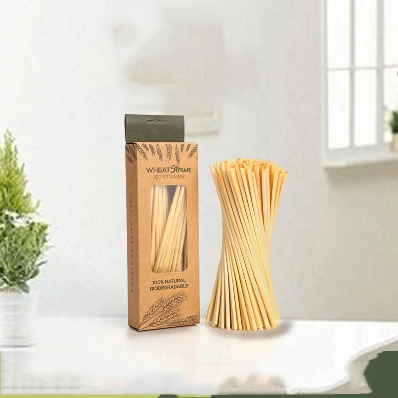 Factory Reusable Natural Organic Bamboo Straws Eco Friendly Drinking Straw