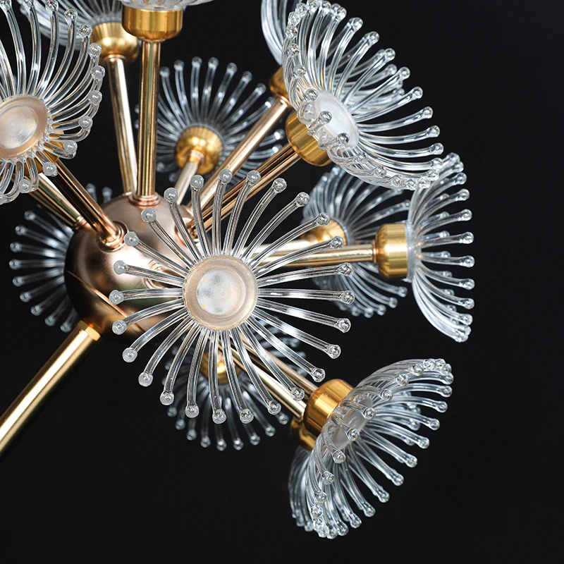 Hot selling adjustable dandelion floor lamp wedding stage decoration party atmosphere decoration props