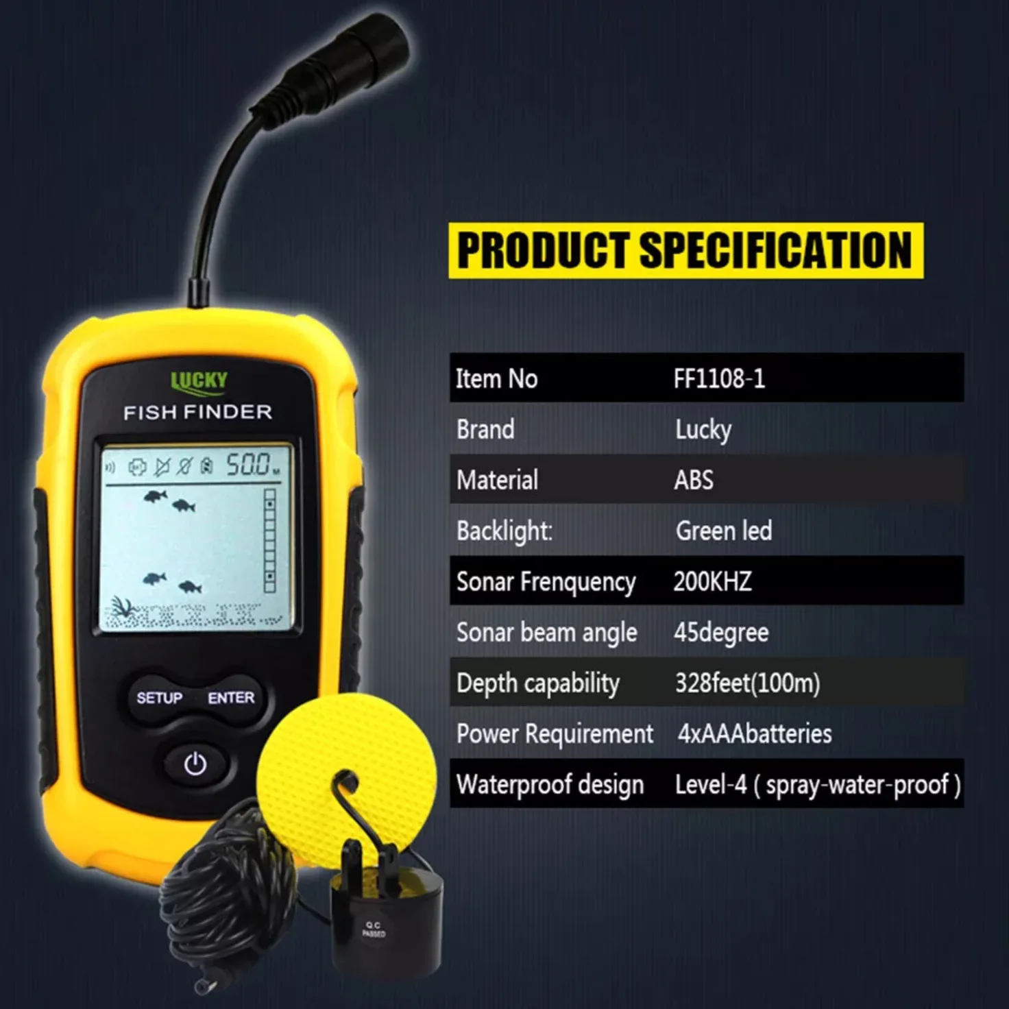 Best Seller High Quality Professionally Produced Sonar For Fishing Fish Finder