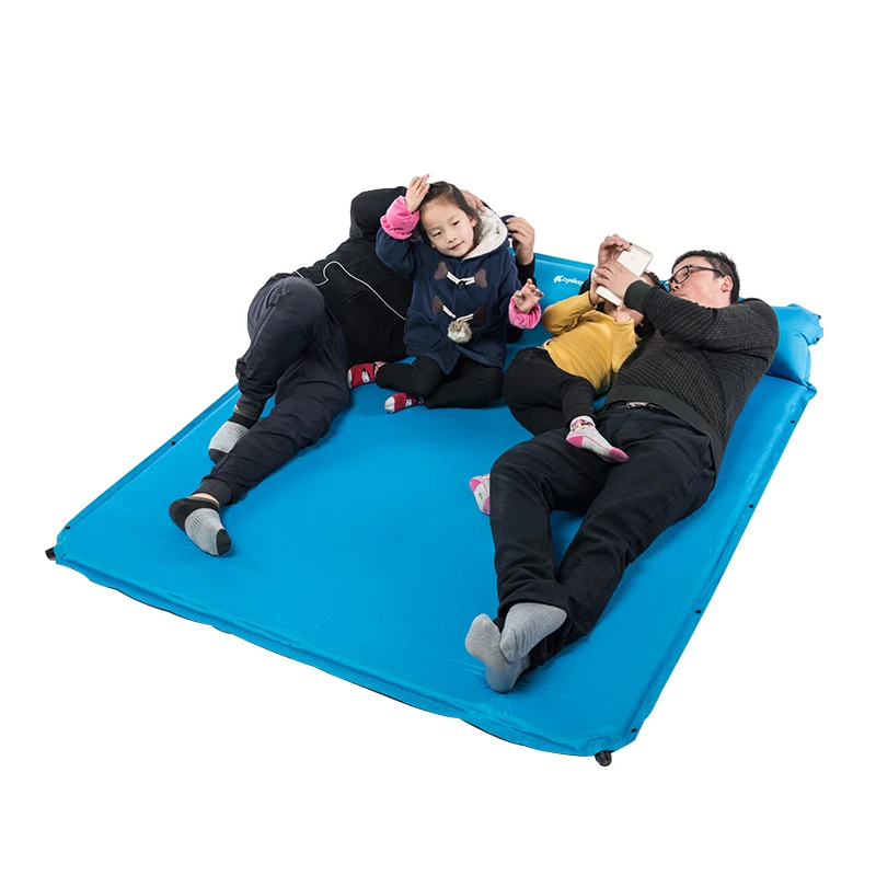 outdoor camping thickened sleeping pad air sponge bed Self-inflating folding mattress for glamping tent