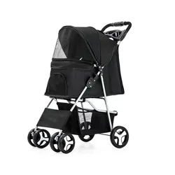 Wholesale portable pet strollers Small dog cat trolley Pet Trolley Carriage Cart
