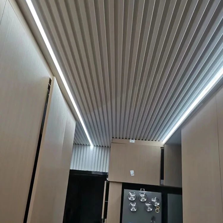 Metal Clip High Quality Interior Decorative Paneling Install WPC/PVC/UV Wall Panel Connect Stainless Steel PVC Ceilings Strip