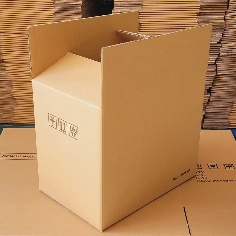 ZY Paper Mailing Packing Shipping Box Corrugated Carton shipping Mailer Box Small Business Kraft book Medium Brown Package boxes