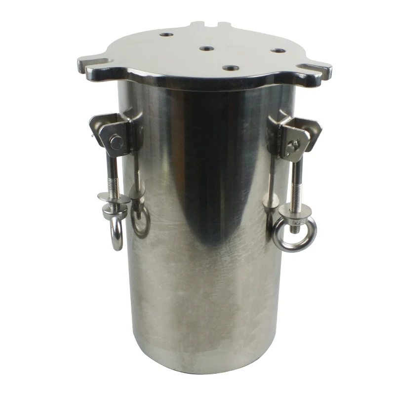 5L Glue Machine Pressure Tank 304 Stainless Steel Water Pressure Tank  Glue Pressure Barrel