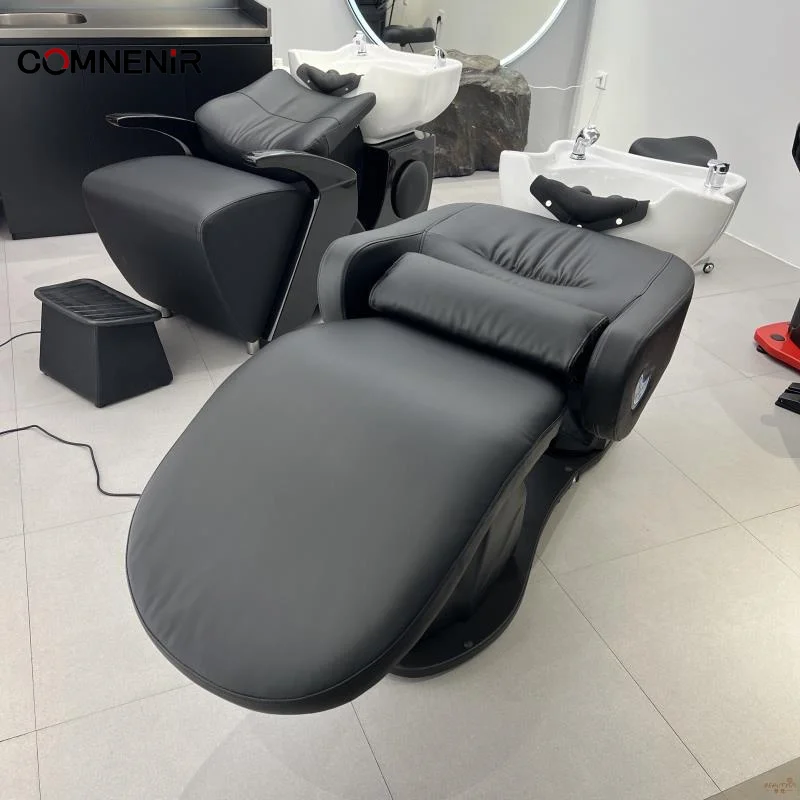 Hair Wash Station Massage Bed With Steam SPA Head Water Therapy Thai Massage Shampoo Bed