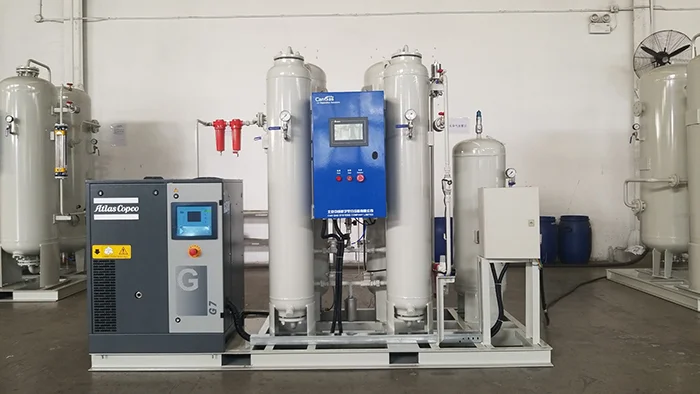 80Nm3/h 99% Oxygen Plant Oxygen Generator for both medical and industrial use
