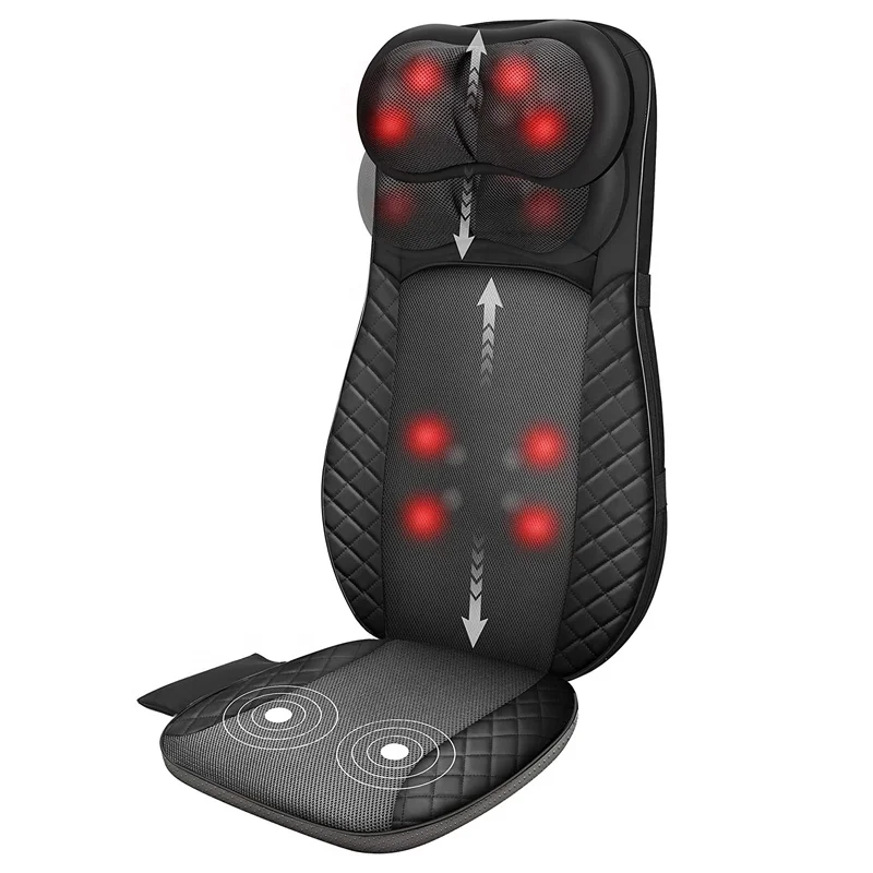 Массажное кресло Shiatsu 4D массажер для шеи и спины с подогревом массажное всего тела SL движущимися