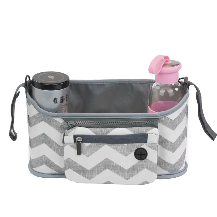 Kinderwagentasche waterproof detachable phone bag neoprene stroller organizer bag baby