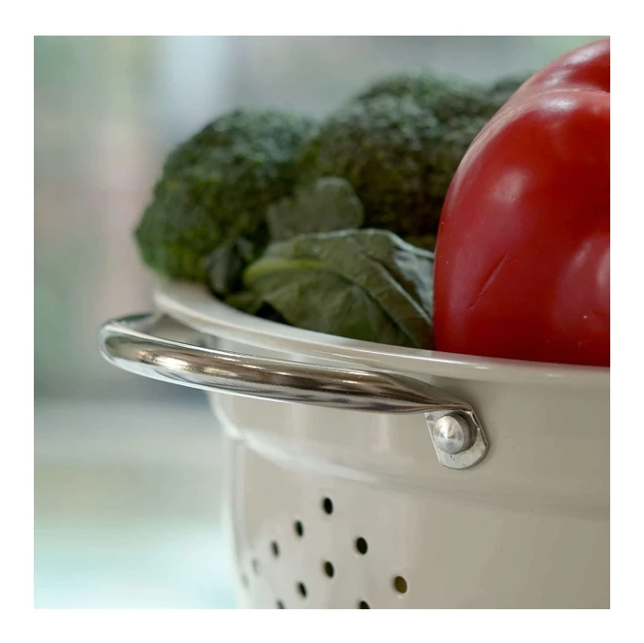 Fashion Cheap Factory Direct Sales & Strainer Enamel Colander