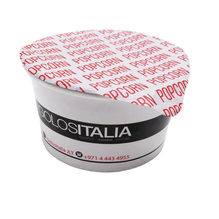 4oz 120ml ice cream paper cup for yogurt packaging