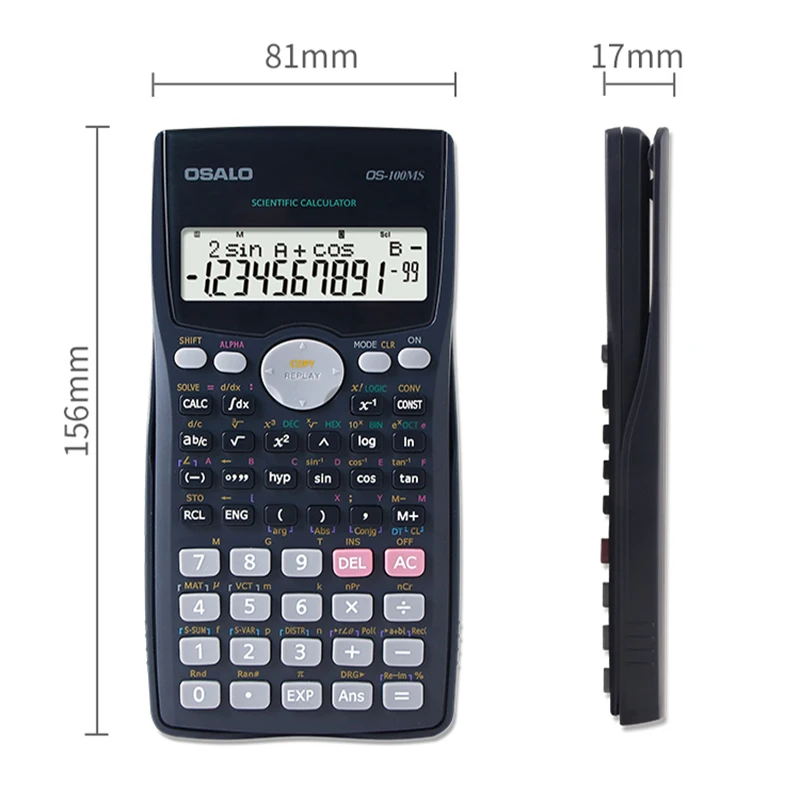 Hot Sale Electronic Calculator Function OS-100MS Calculadora Cientifica Scientific Calculator Made In China