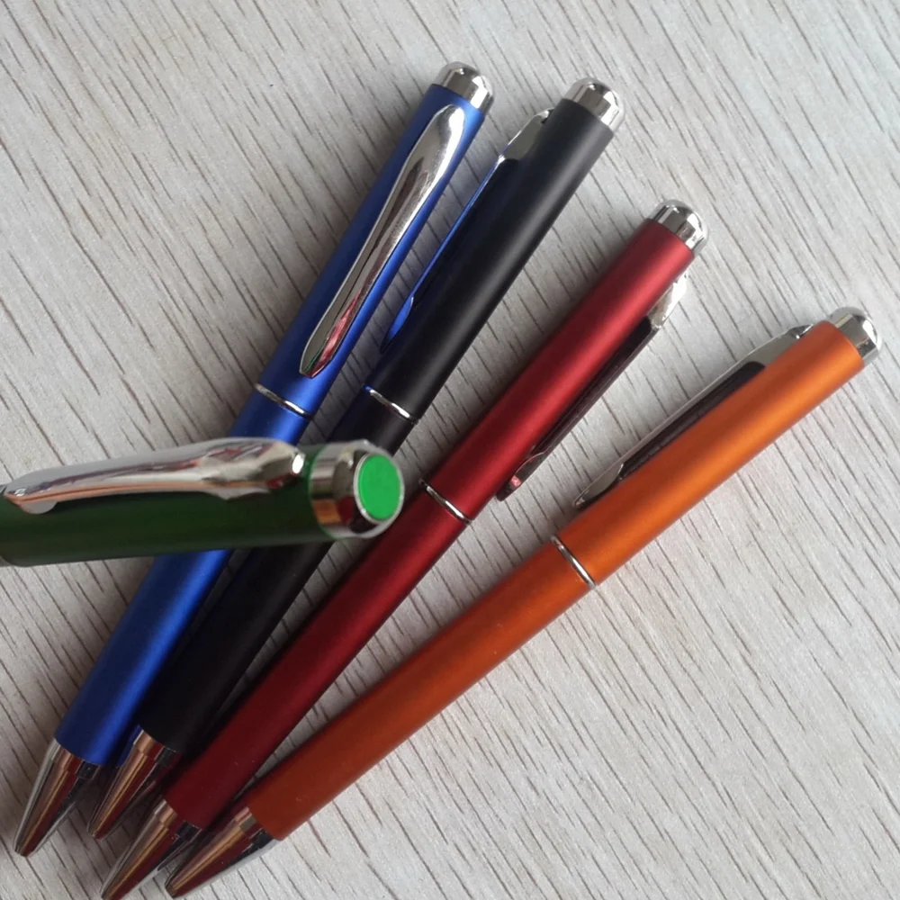 Wholesale Unique Promocionales Boligrafos de Plastico Twist Blank pen stylus With Custom LOGO printing