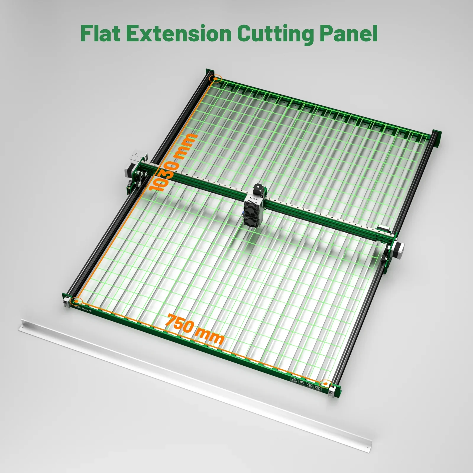Free shipping 1030*750mm Flat Extension Cutting Panel for NEJE Max 4 Laser Engraver (After Y-axis enlarges)