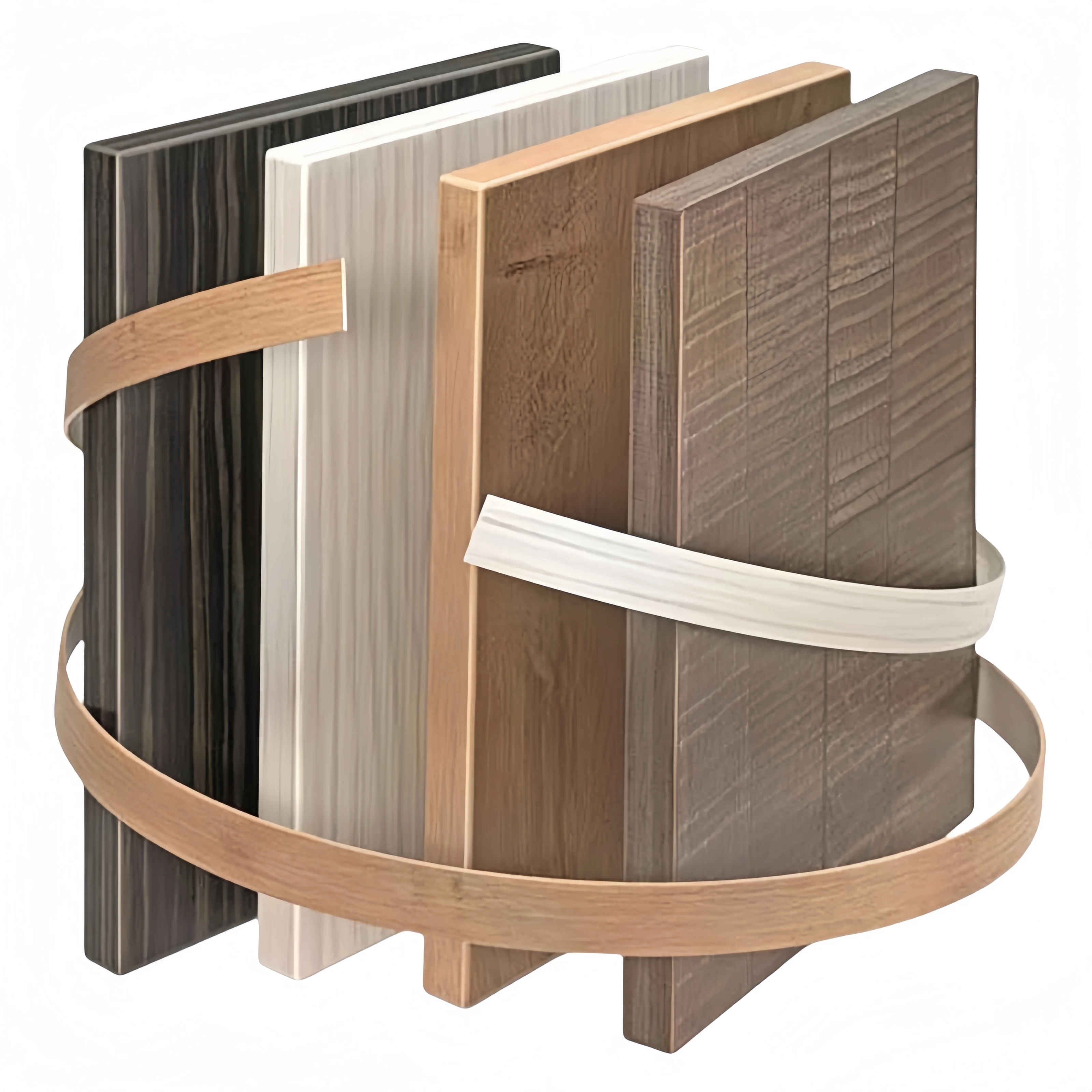 Hot design 1mm Wood Grain PVC ABS Edge Banding Panels Plywood MDF for Office Furniture