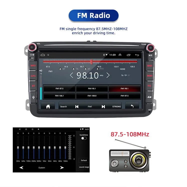  Лидер продаж Dvd-плеер для VW с Wi-Fi BT GPS