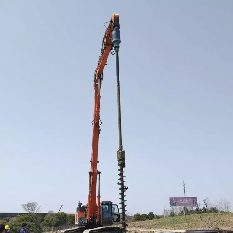 Kennametal Factory Manufacturing Efficiency Geological Exploration Excavator Auger Hydraulic Earth Auger