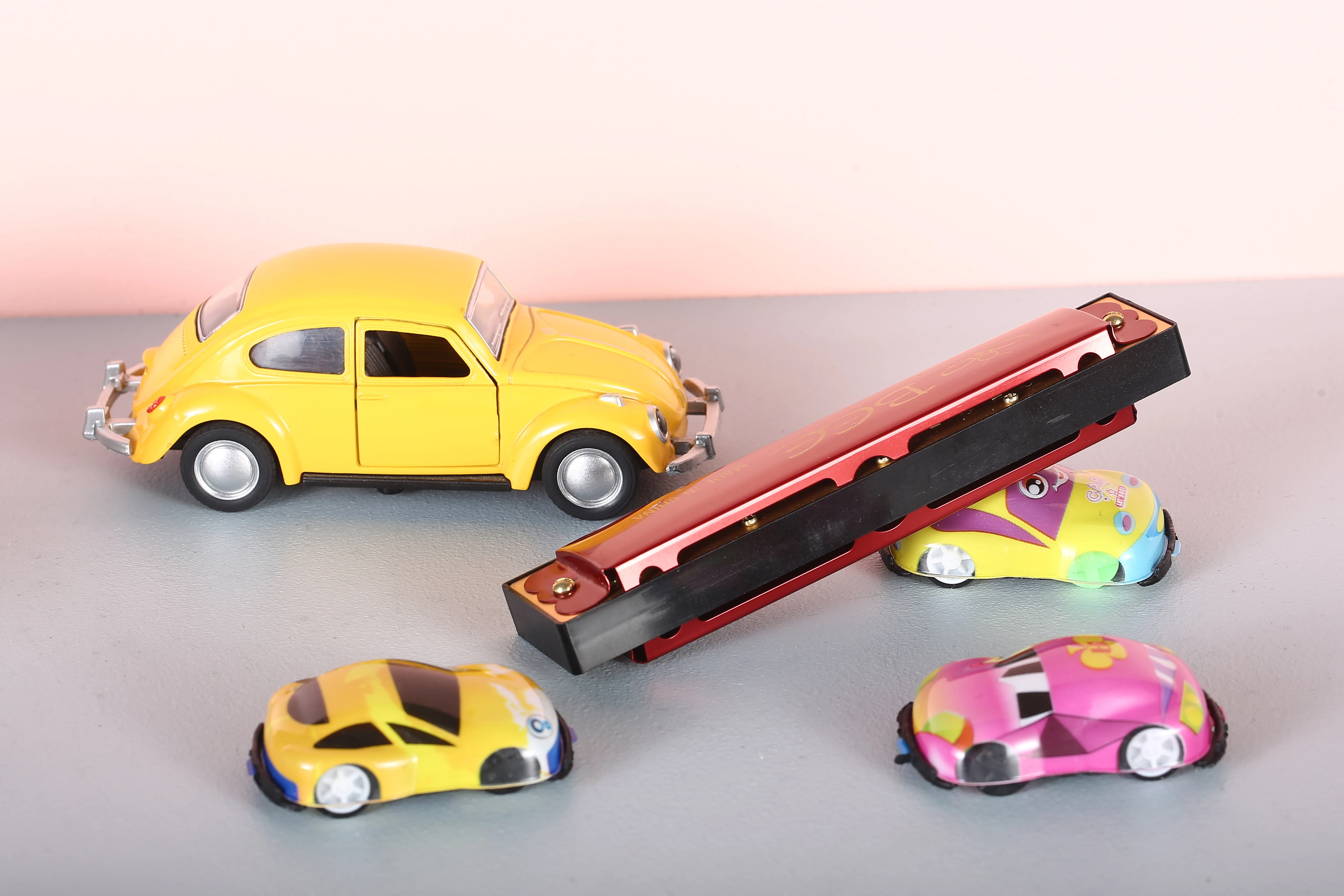 BEE brand 16 holes colorful aluminum reedplate aluminum cover toy harmonica oem service harmonica present gift