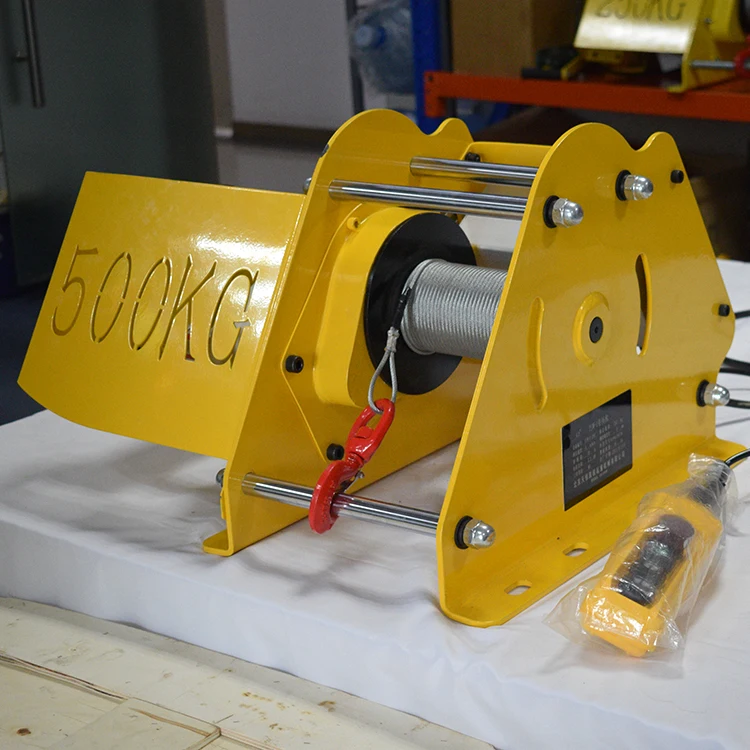 PJW-1 electric turbine hoist small quiet Yale mechanical winch high speed 220V voltage